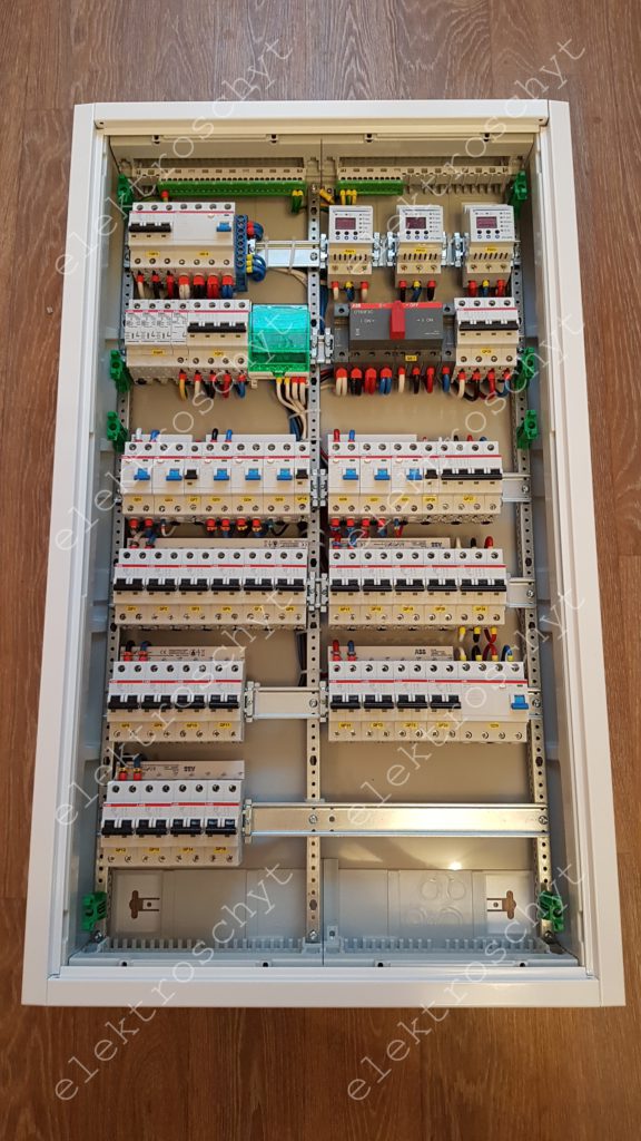 собираем электрощит сид по